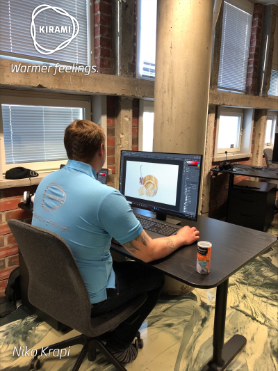 Personal | Krapis arbetsuppgifter är mångsidiga | Kirami - Warmer feelings.