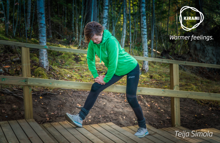 Teija Simola uppmuntrar alla att röra på sig mångsidigt | Kirami