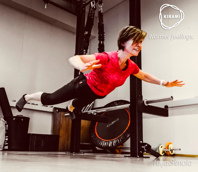 Teija Simola | All motion är bättre än att sitta stilla | Kirami