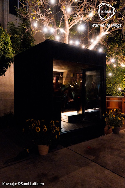 Den finska bastun med destinationslandets kryddning | Kirami FinVision® -sauna