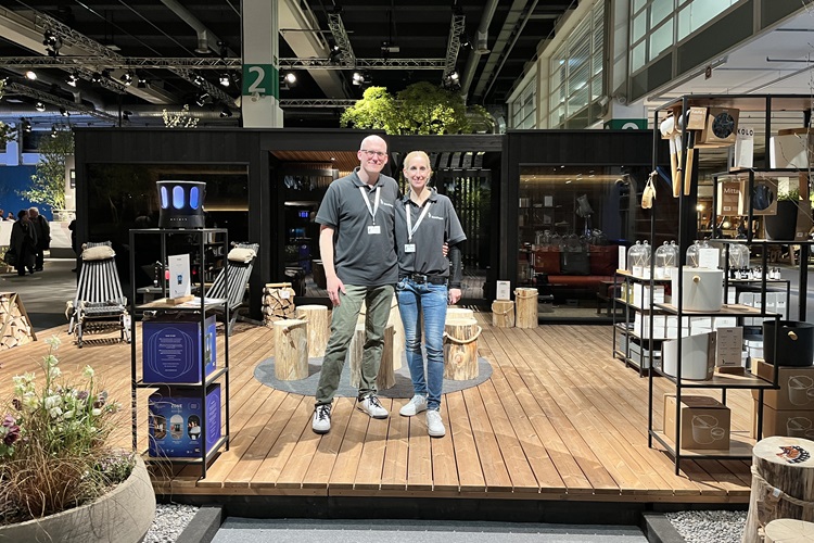 Entusiastisk feedback från Giardina-mässan