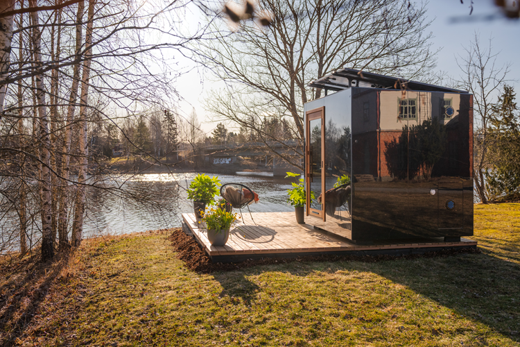 Kirami FinVision® -sauna Zero M - en design som bättre matchar europeisk stil