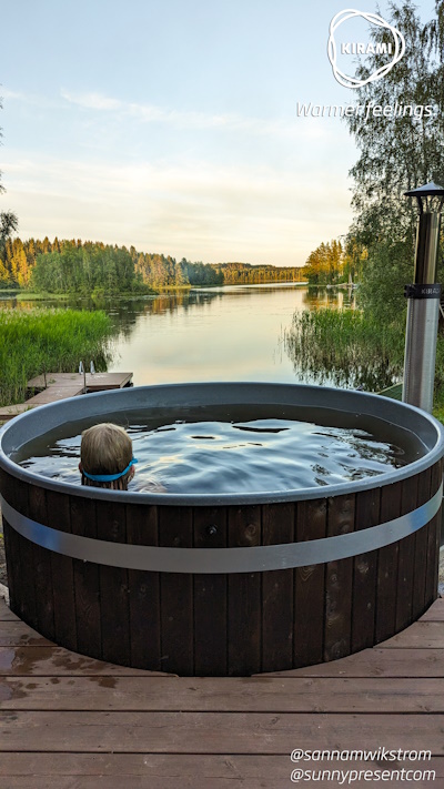 I badtunnan kan man njuta av livet med alla sinnen! | Kirami