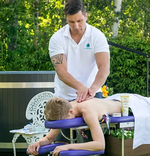 Hoitohuone Sinja: Kyla och värme vårdar kroppen | Kirami