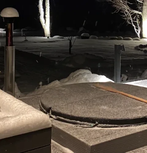 Med Kiramis badtunna blev stugans terrass ett paradis | Kirami